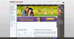 Desktop Screenshot of freshsingle.com